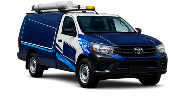 Homebush West Blocked Drains service van