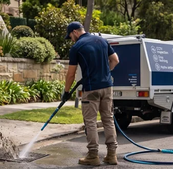 Drain odour treatment in Homebush West